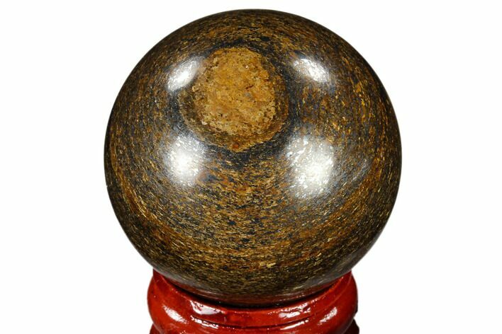 Polished Bronzite Sphere - Brazil #115978